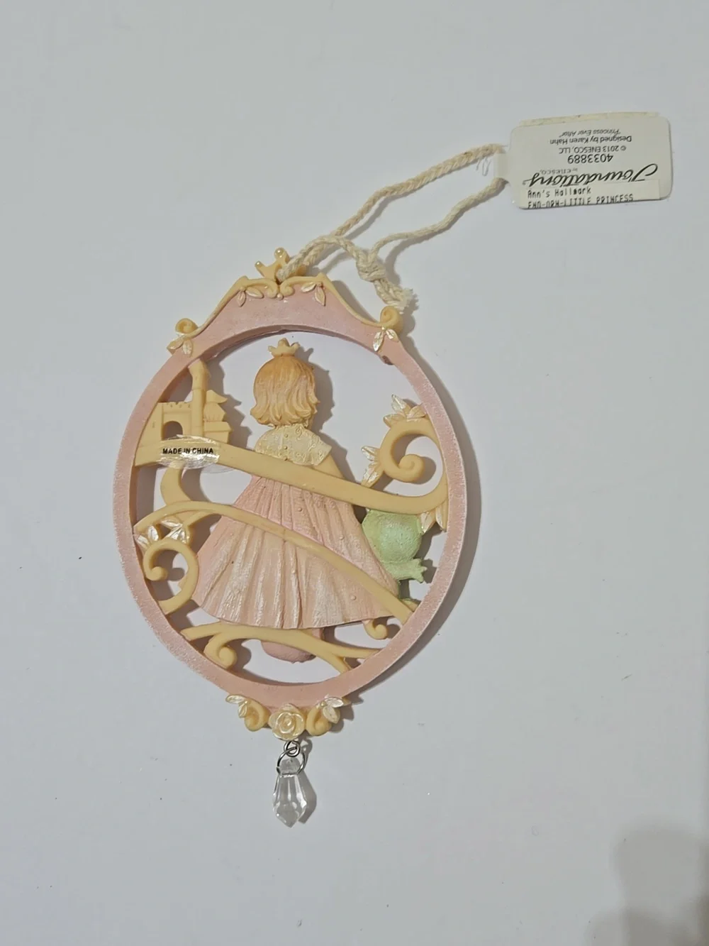Enesco Foundations Little Princess Ornament By Artist Karen Hahn